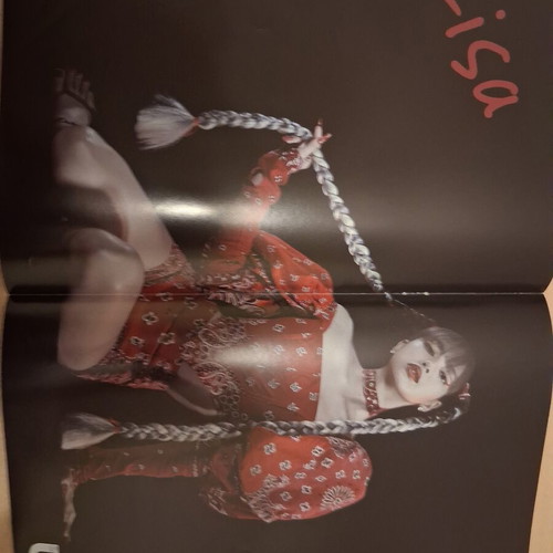U!GIRL Lisa Blackpink and Cole Sprouse poster new