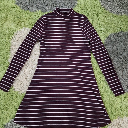 Primark London dress new, size S/M, red and purple