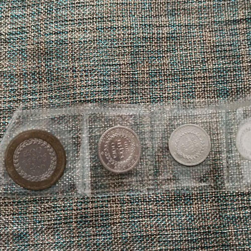 Cambodia coin collection uncirculated, 4 different coins