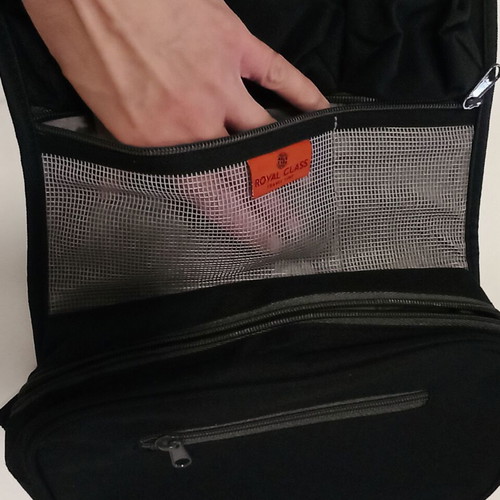 Royal Class Travel Hanging Toiletry Bag new, black