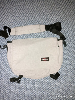Σχολική τσάντα ώμου Eastpak USA σαν καινούργιο, μπεζ-ανοιχτό ροζ