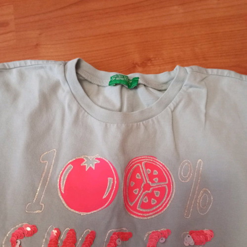 Benetton summer set like new, multicolor for 3 years old