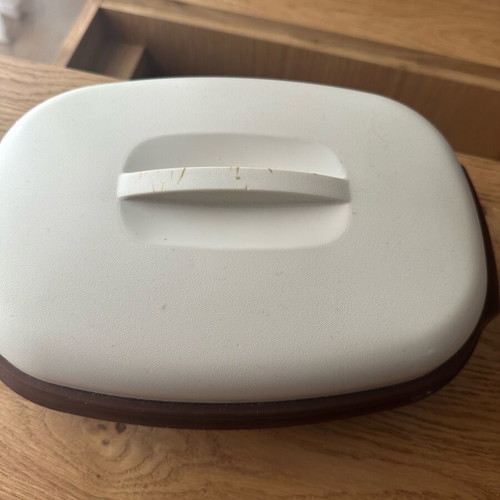 Tupperware vintage retro vegetable-rice steam container used