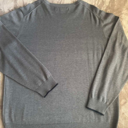 U.S. Polo Assn. men's knitted sweater gray with USPA embroidery XL like new