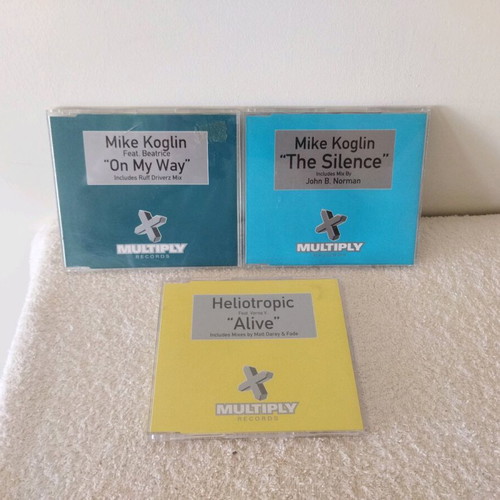 Mike Koglin and Heliotropic CD pack of 3, like new, electronic