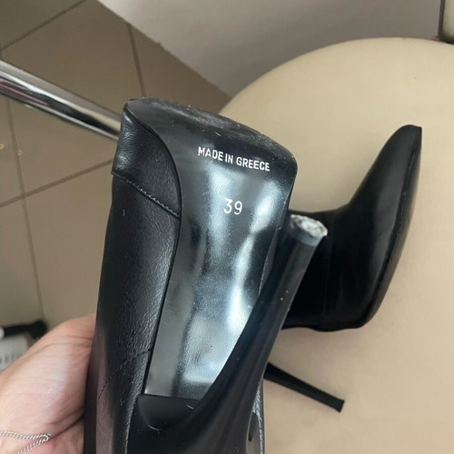Geo Ramo ankle boots like new, black, size 39