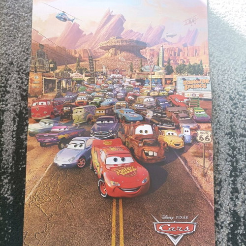 Double-sided poster Despina Vandi, James Blunt, Cars like new