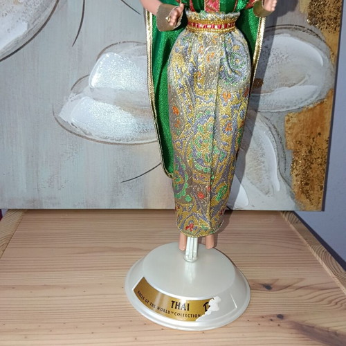 Barbie Dolls of the World Thai doll with stand