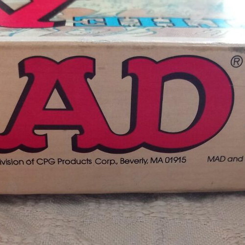 Mad Magazine Game board game like new, 1979, Parker Brothers