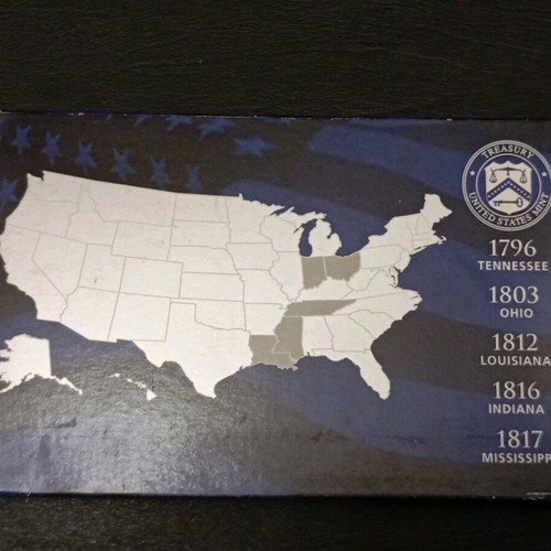 United States Proof Set 2002 with 5 Uncirculated Coins