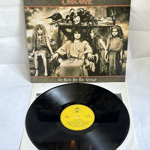 Ozzy Osbourne No Rest for the Wicked collectible vinyl