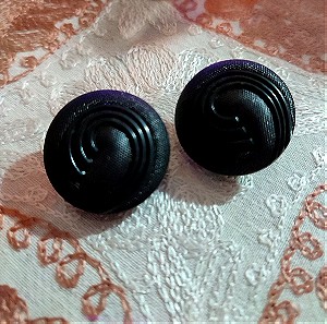 Vintage μαύρα κουμπιά
