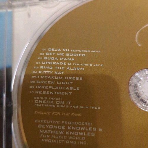 Beyonce B Day CD used