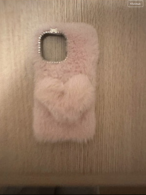 Furry iPhone 14 Pro Max case like new