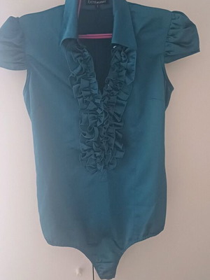 Best manuel No 1 petrol satin bodysuit like new