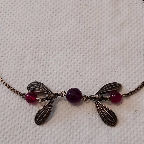 Christian Dior necklace authentic new beige