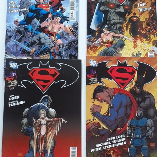 Superman/Batman/Supergirl complete series 1-6, new condition