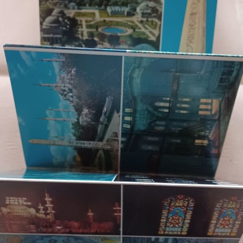 Blue Mosque Postcards pack of 12 unused, plus 1 gift from Greece