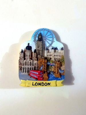 London Landmarks 3D fridge magnet new
