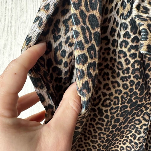 Leopard pants Vassia Kostara size M like new