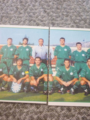 Стикери Akratitos Pegasos Football 2003 нови #40 & #41