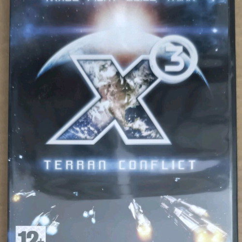 X3 Terran Conflict PC DVD-ROM like new, Deep Silver