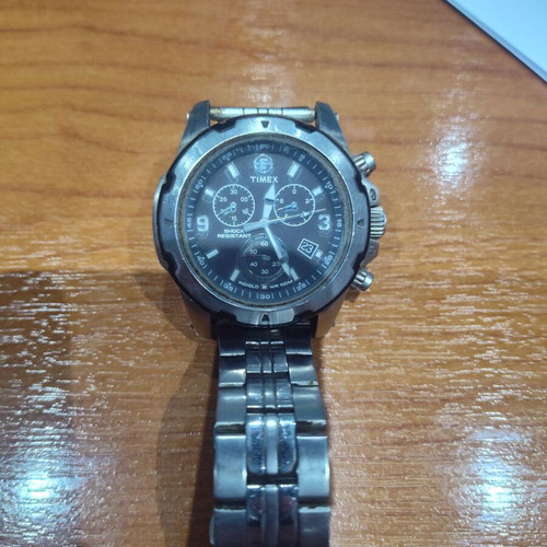 Ανδρικό ρολόι Timex μεταχειρισμένο, ασημί