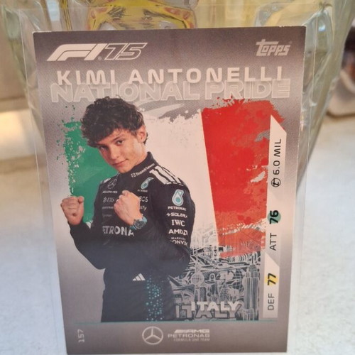 Kimi Antonelli Topps Turbo Attax 2025 card
