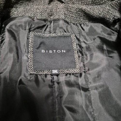 Biston gray wool coat 3XL like new