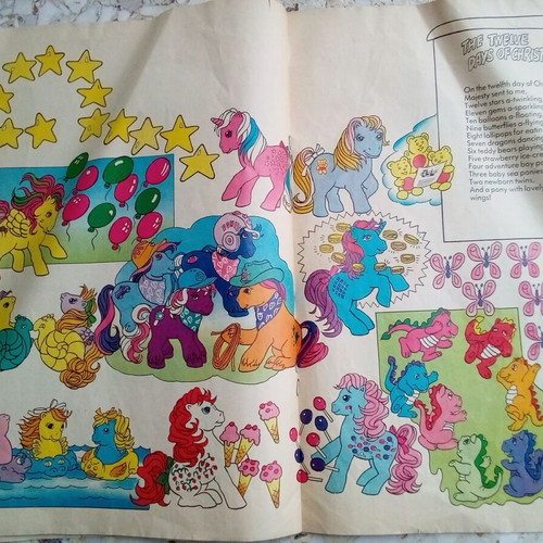 My Little Pony magazine used, December 1988