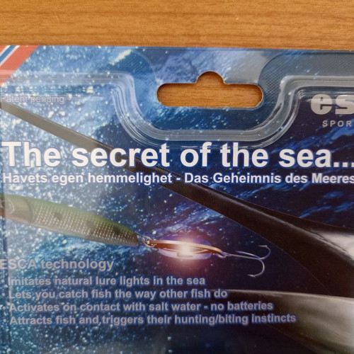 Esca light new with cover for trolling