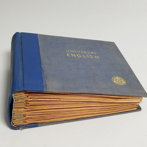 Universal English collectible vinyl record set used, 22 discs 1965