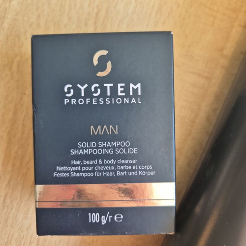 System Professional men's shampoo set 2 pieces, new