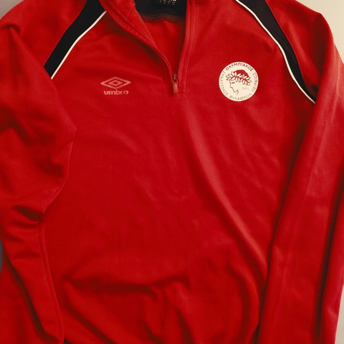 Olympiacos Volleyball Training Jacket Umbro used, authentic