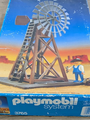 Playmobil Western 3765 вятърна мелница употребявана с кутия