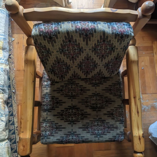Living room set used with 2 armchairs, 2 stools, table and three-seat sofa