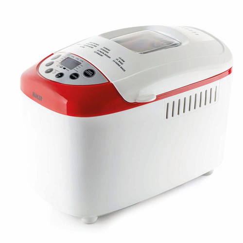 Muhler MBM-1502 Bread Maker new, 2 kneaders, 3 loaf sizes