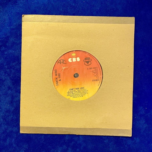 Can't Hide Love 7-inch vinyl record used, Earth, Wind & Fire, R&B/Soul