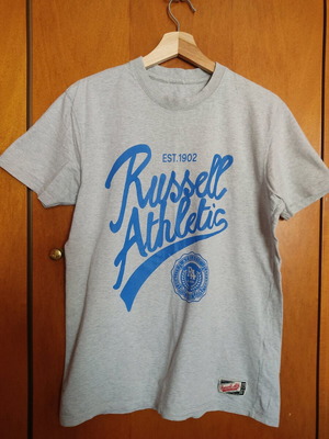 Παιδικό κοντομάνικο μπλουζάκι Russell Athletic, 14 ετών, γκρι