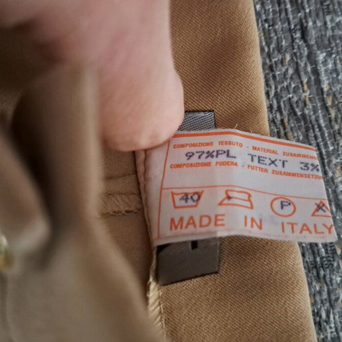 Beige women's pants XS new with velvety feel