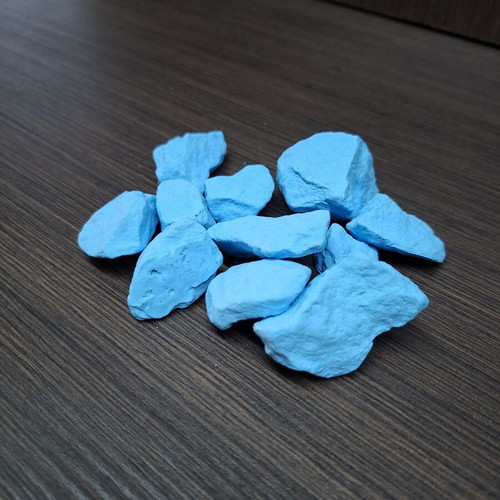 Decor stones blue color new