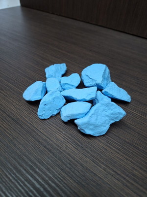 Decor stones blue color new