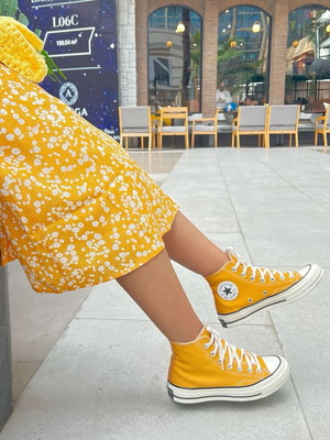 Converse Chuck 70 High Top sneakers brand new, yellow, size 42