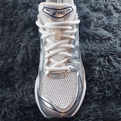 Asics Kayano 14 sneakers, grey and beige, size 43.5