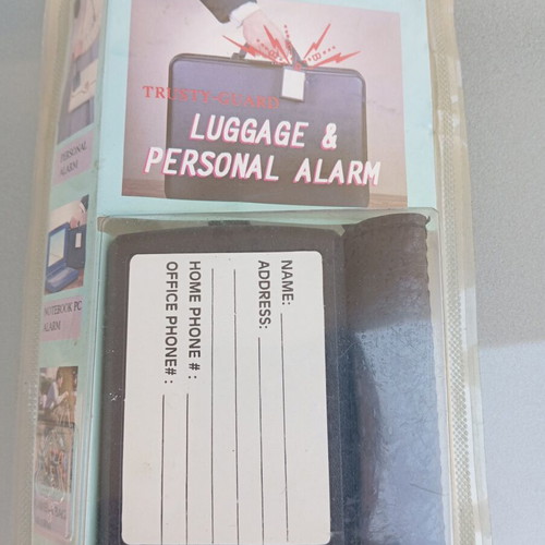 Personal alarm vintage sealed in box, new