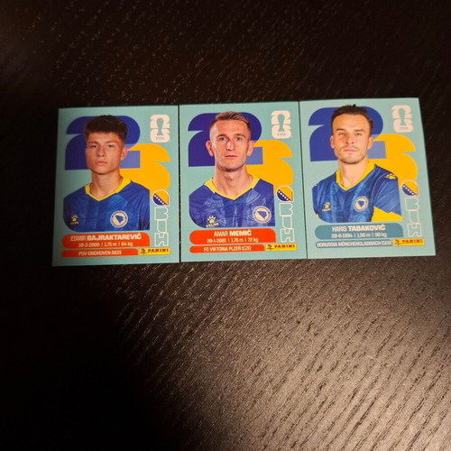 Bosnia and Herzegovina Players Fifa World Cup 2026 stickers new