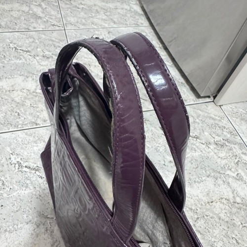 Calvin Klein bag used, dark purple handbag