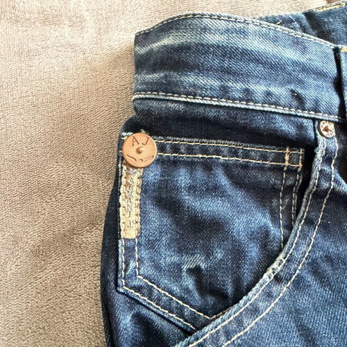 Giorgio Armani denim pants like new, blue, slim fit