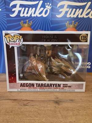 Funko Pop House of the Dragon Aegon Targaryen με Sunfyre καινούργιο φιγούρα