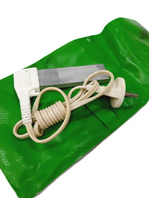 Soviet immersion electric heater USSR 1970s aluminum like new with original bag